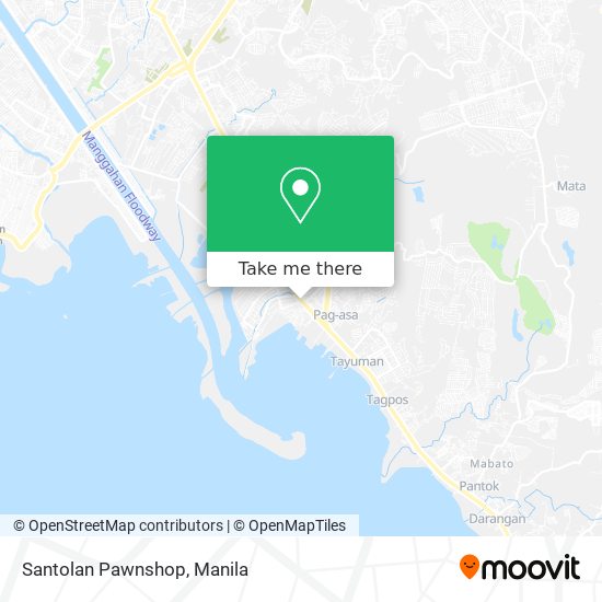 Santolan Pawnshop map