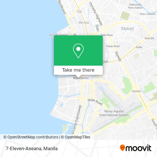 7-Eleven-Aseana map