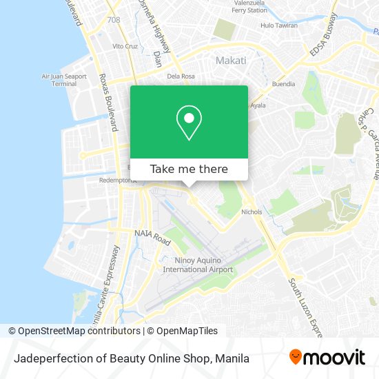 Jadeperfection of Beauty Online Shop map