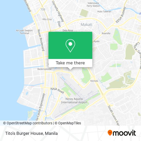Tito's Burger House map