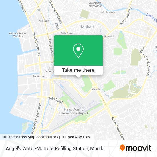 Angel's Water-Matters Refilling Station map