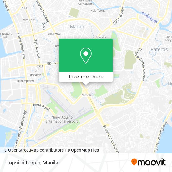 Tapsi ni Logan map