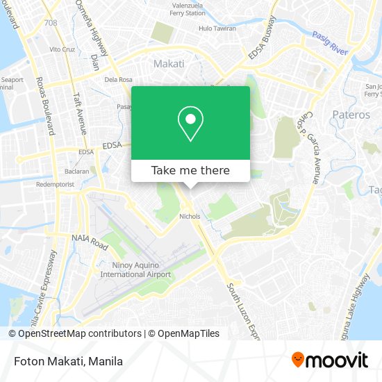 Foton Makati map