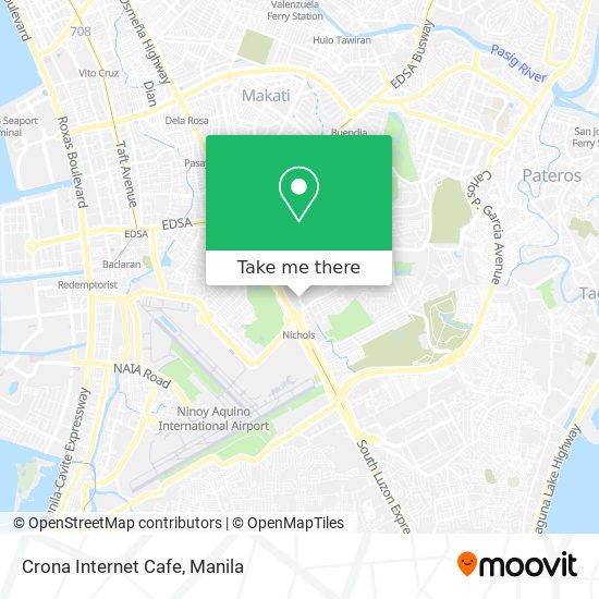 Crona Internet Cafe map
