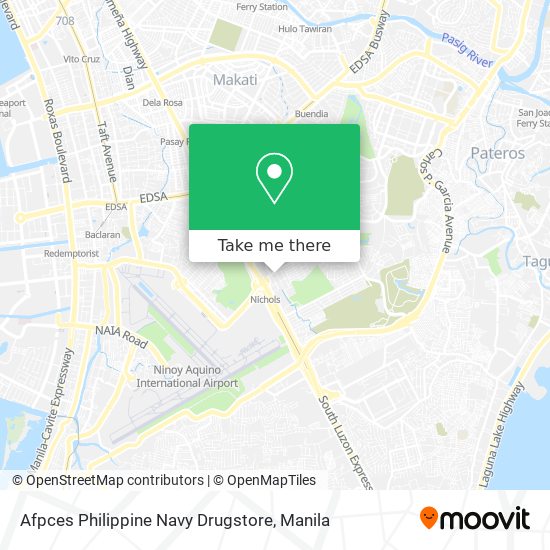 Afpces Philippine Navy Drugstore map