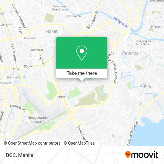 BGC map