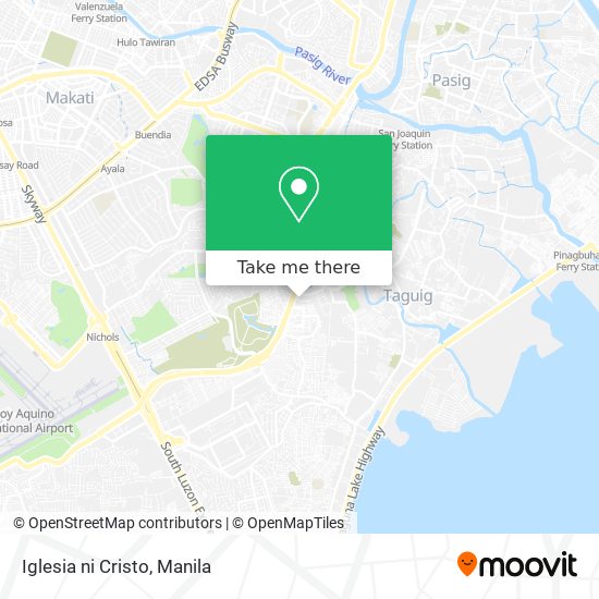 Iglesia ni Cristo map