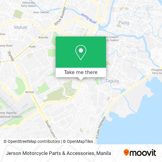 Jerson Motorcycle Parts & Accessories map