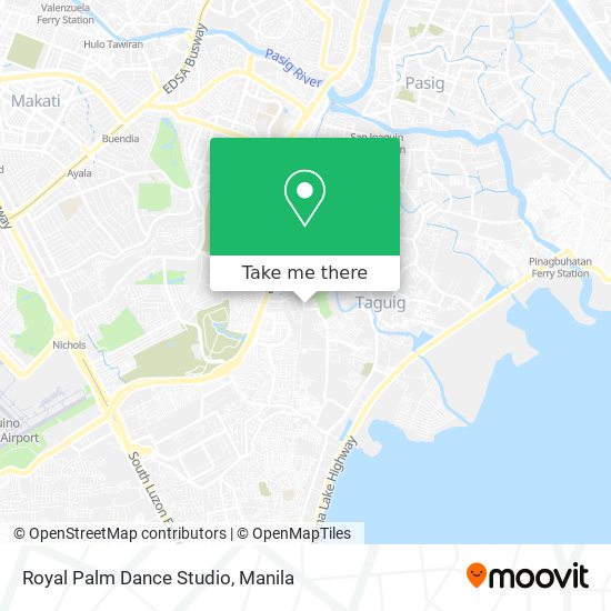 Royal Palm Dance Studio map