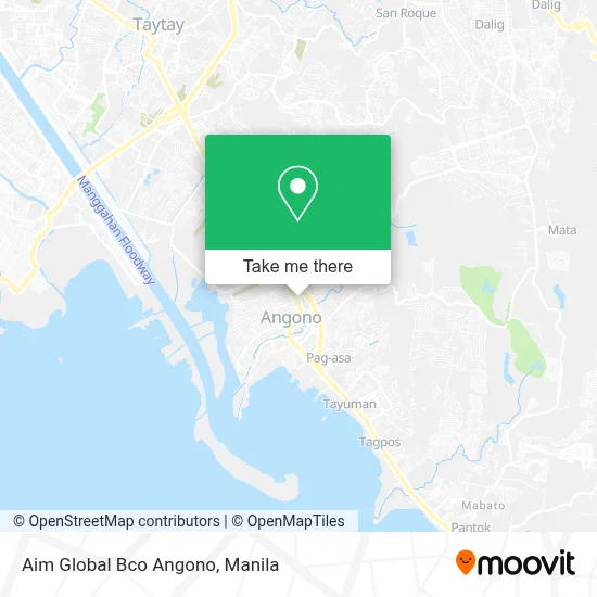 Aim Global Bco Angono map