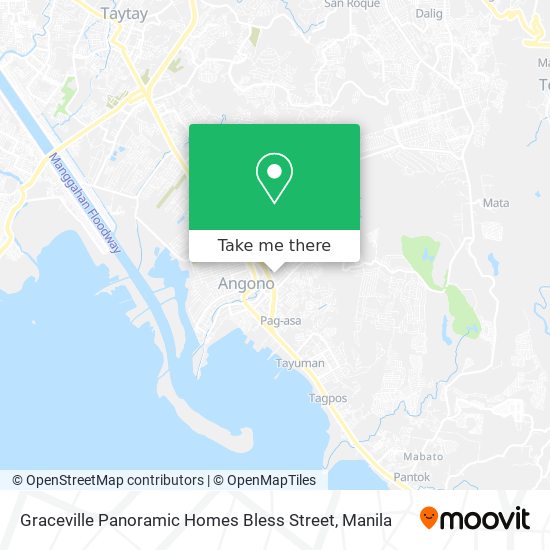 Graceville Panoramic Homes Bless Street map