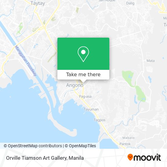 Orville Tiamson Art Gallery map