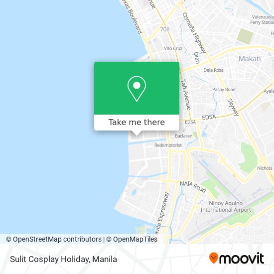 Sulit Cosplay Holiday map