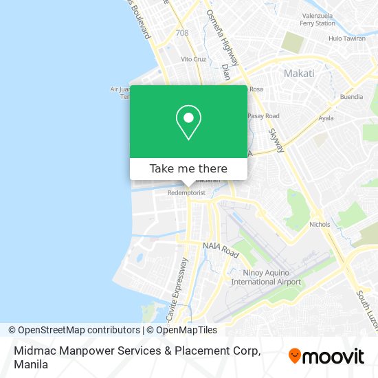 Midmac Manpower Services & Placement Corp map