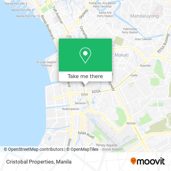 Cristobal Properties map