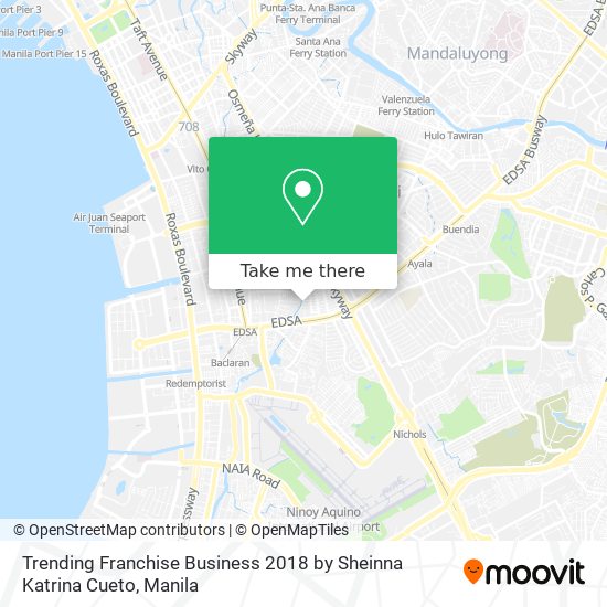 Trending Franchise Business 2018 by Sheinna Katrina Cueto map