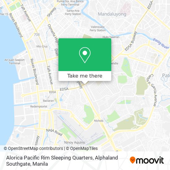 Alorica Pacific Rim Sleeping Quarters, Alphaland Southgate map