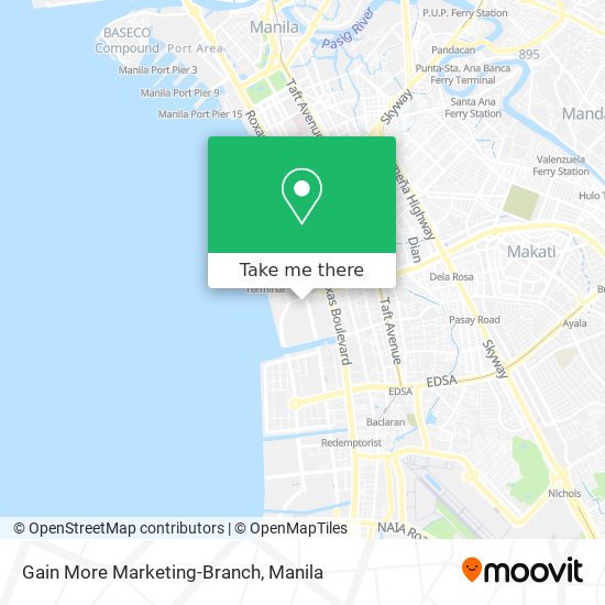 Gain More Marketing-Branch map