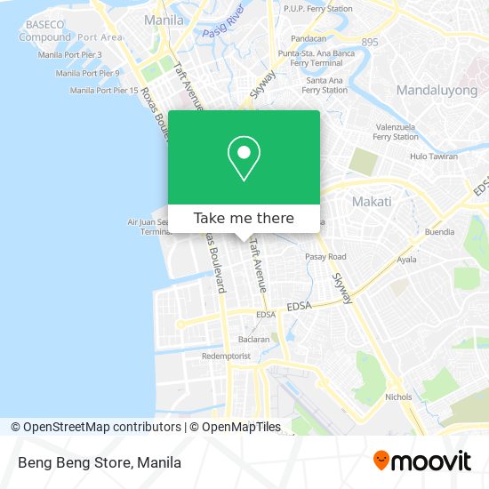 Beng Beng Store map