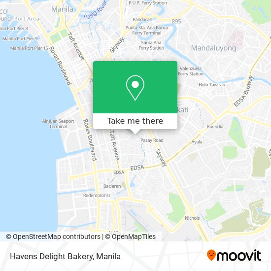 Havens Delight Bakery map