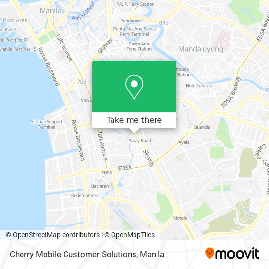Cherry Mobile Customer Solutions map