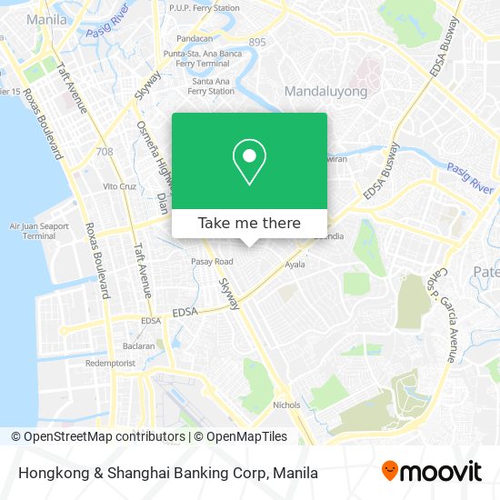 Hongkong & Shanghai Banking Corp map