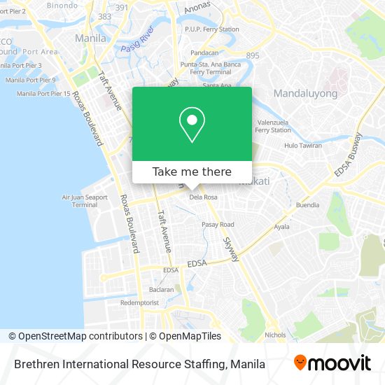 Brethren International Resource Staffing map