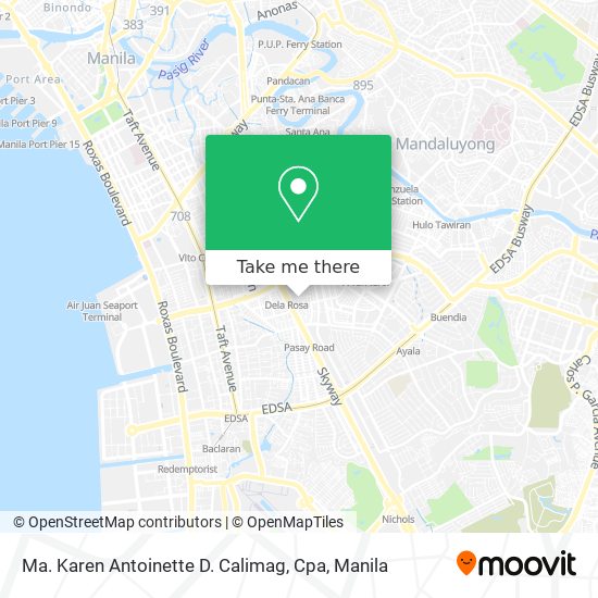 Ma. Karen Antoinette D. Calimag, Cpa map