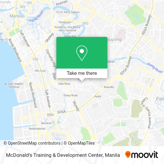 McDonald's Training & Development Center map