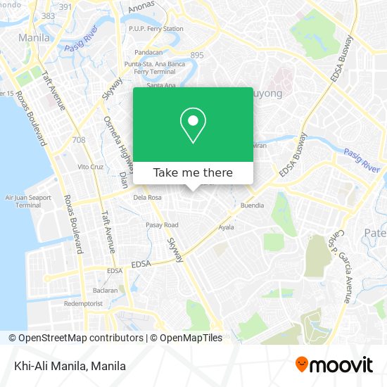Khi-Ali Manila map