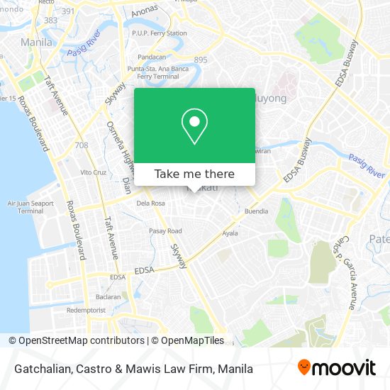 Gatchalian, Castro & Mawis Law Firm map