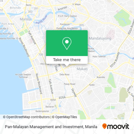 Pan-Malayan Management and Investment map