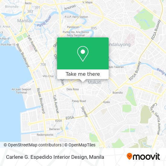 Carlene G. Espedido Interior Design map