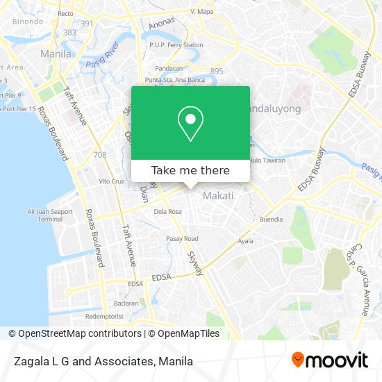 Zagala L G and Associates map