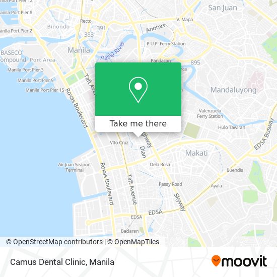 Camus Dental Clinic map