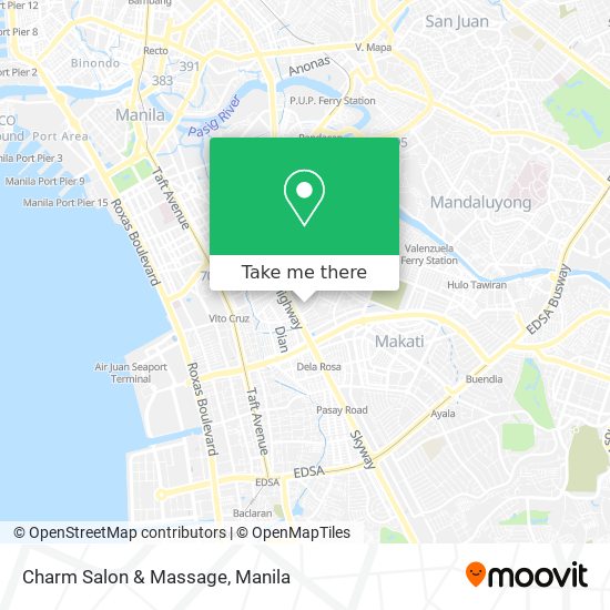 Charm Salon & Massage map