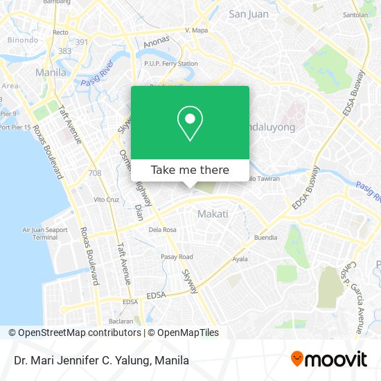 Dr. Mari Jennifer C. Yalung map