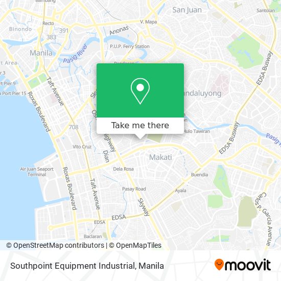 Southpoint Equipment Industrial map