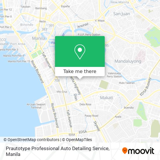 Prautotype Professional Auto Detailing Service map