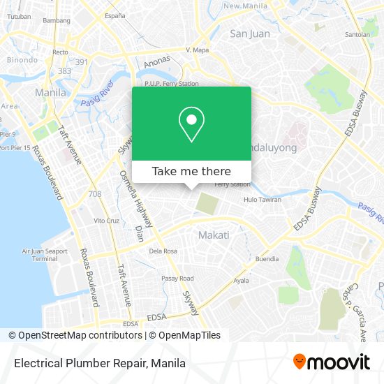 Electrical Plumber Repair map