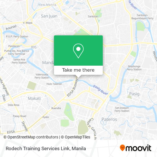 Rodech Training Services Link map