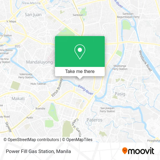 Power Fill Gas Station map
