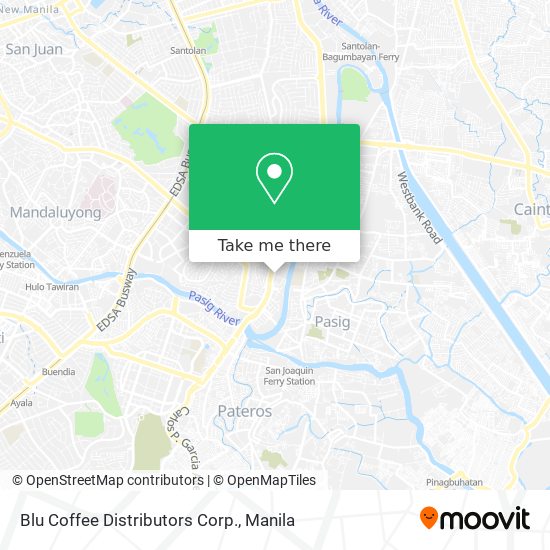 Blu Coffee Distributors Corp. map