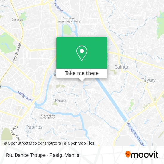 Rtu Dance Troupe - Pasig map