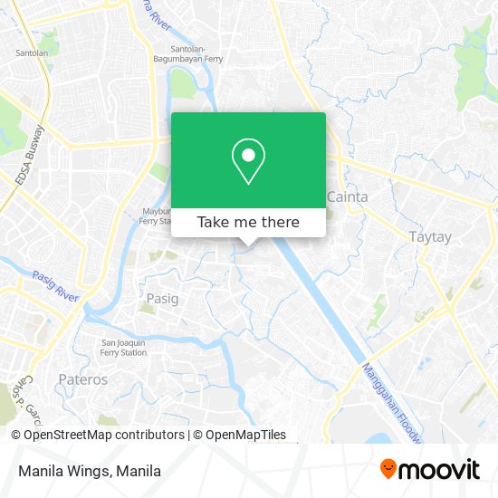 Manila Wings map