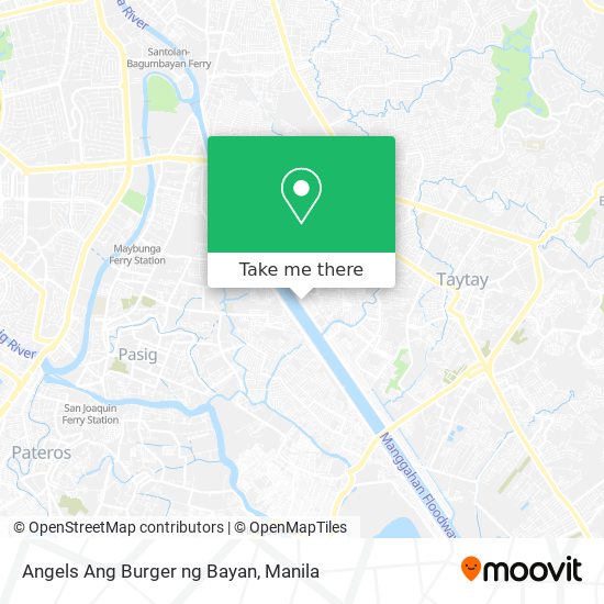 Angels Ang Burger ng Bayan map