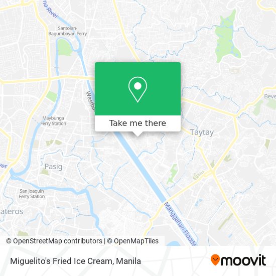 Miguelito's Fried Ice Cream map