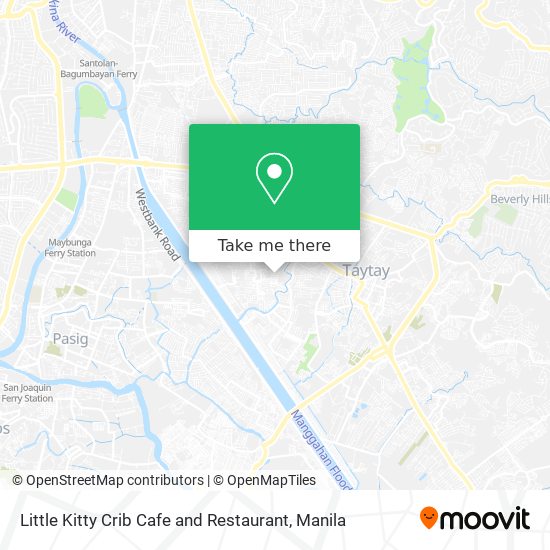 Little Kitty Crib Cafe and Restaurant map