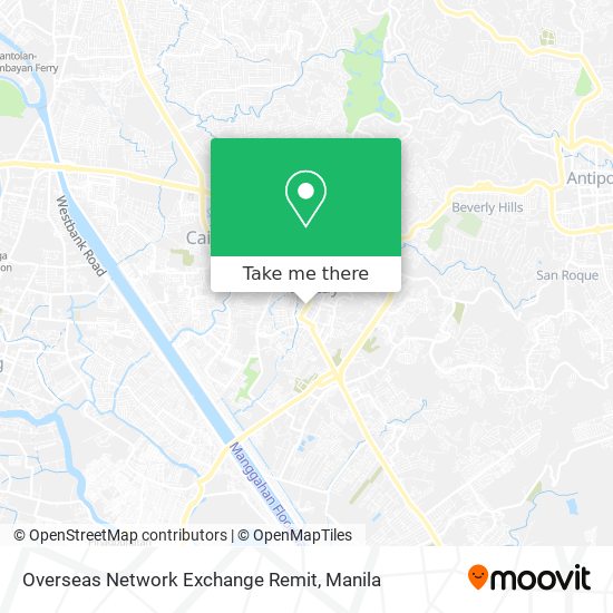 Overseas Network Exchange Remit map