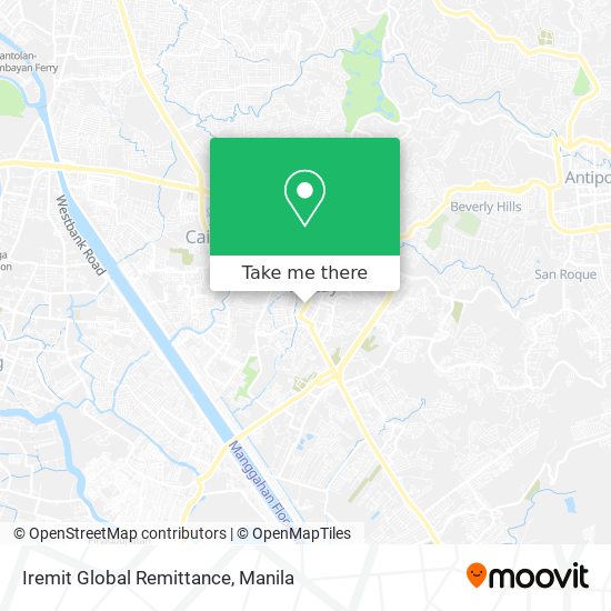 Iremit Global Remittance map